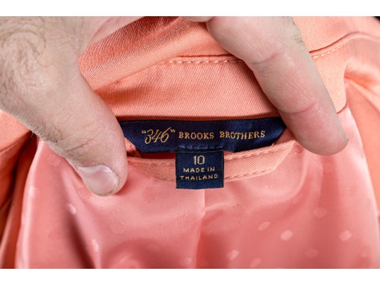 Fabulous Pink Women's Jackets Including Terri Jon And Brooks Brothers