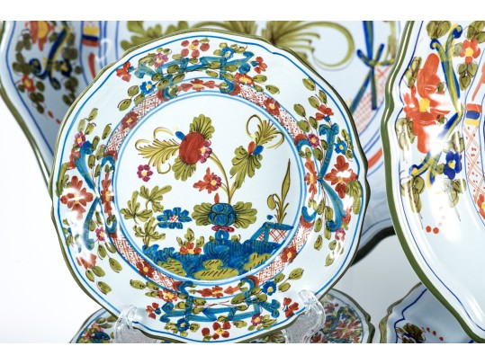 Imolarte Garofano Imola Italian Majolica Dinnerware
