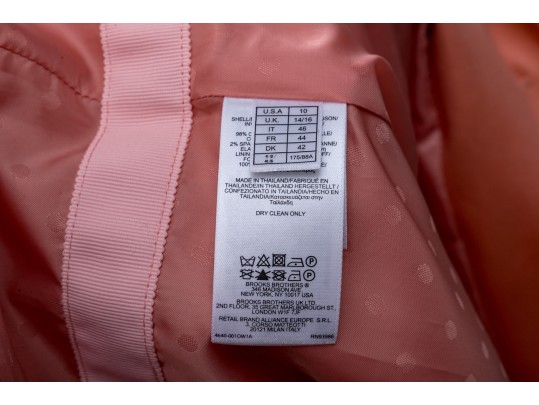 Fabulous Pink Women's Jackets Including Terri Jon And Brooks Brothers