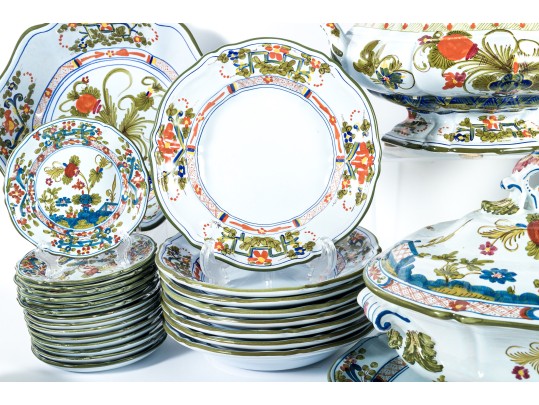 Imolarte Garofano Imola Italian Majolica Dinnerware