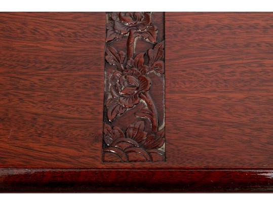 Chinese Campaign Carved Chest