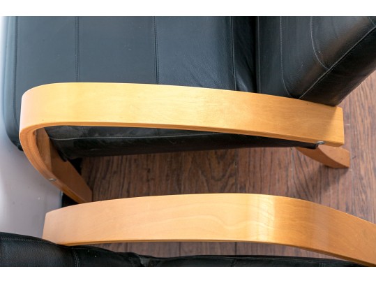 Ikea MCM Bentwood Arm Chairs