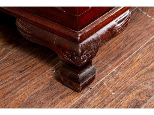 Chinese Campaign Carved Chest