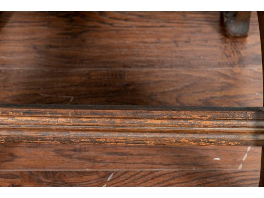 Antique Carved Oak Renaissance Styled Chair