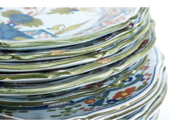 Imolarte Garofano Imola Italian Majolica Dinnerware