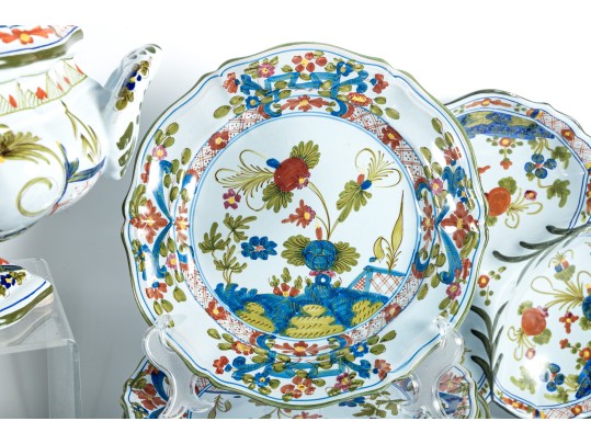 Imolarte Garofano Imola Italian Majolica Dinnerware