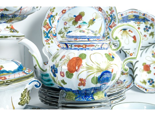 Imolarte Garofano Imola Italian Majolica Dinnerware