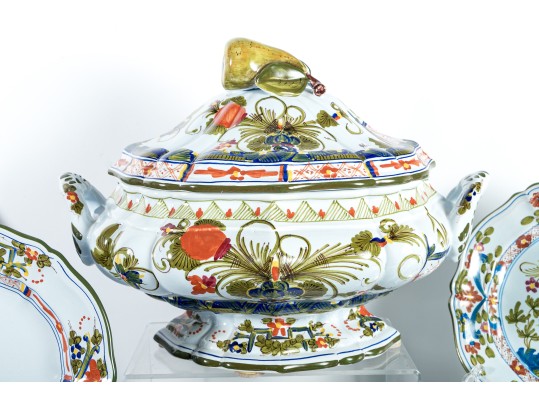 Imolarte Garofano Imola Italian Majolica Dinnerware
