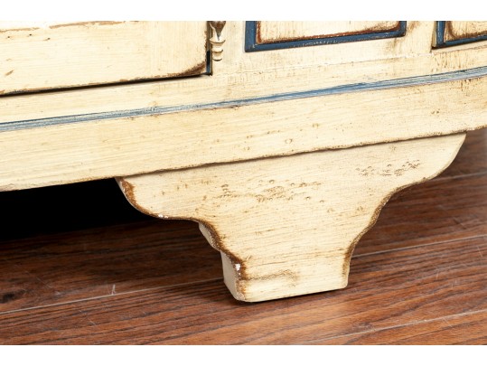 Century Furniture Co. Provincial Painted Large Credenza