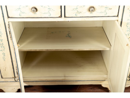 Century Furniture Co. Provincial Painted Large Credenza