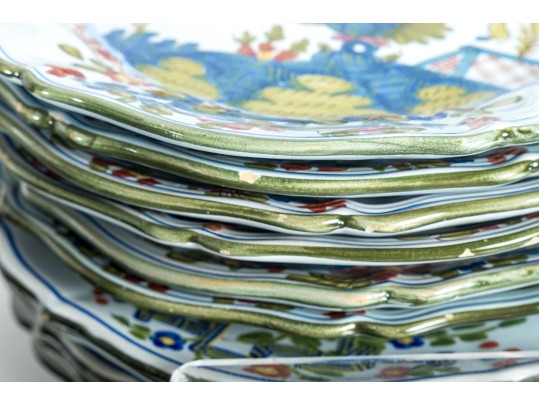 Imolarte Garofano Imola Italian Majolica Dinnerware