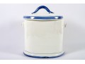 Italian Majolica Ceramic Pasta Canister