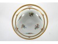 Julius H. Brauer Porcelain Floral And Gilt Centerpiece Bowl