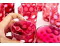 Cranberry Coin Spot Glass Tumblers