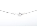 14k White Gold Diamond Pendant Necklace