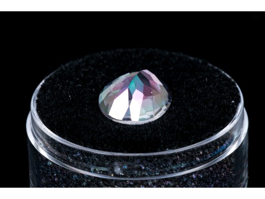 Loose Stones: 50 White, Blue And Mystic Topaz, 17.7 TCW