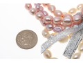 Siz Cultured Pearl Bracelets, White, Pink And Purple