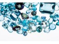 Loose Stones: 200 Light To Dark Blue And Mystic Topaz, 93.4 TCW