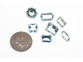 Loose Stones: 7 Light Blue Aquamarines, 14.9 TCW