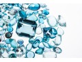 Loose Stones: 200 Light To Dark Blue And Mystic Topaz, 93.4 TCW