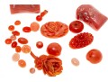 Loose Stones: 25 Coral Beads And Pieces, 203 TCW