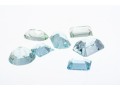 Loose Stones: 7 Light Blue Aquamarines, 14.9 TCW