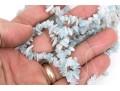 0.35 Lbs. Aquamarine Tumbled Stone Beads
