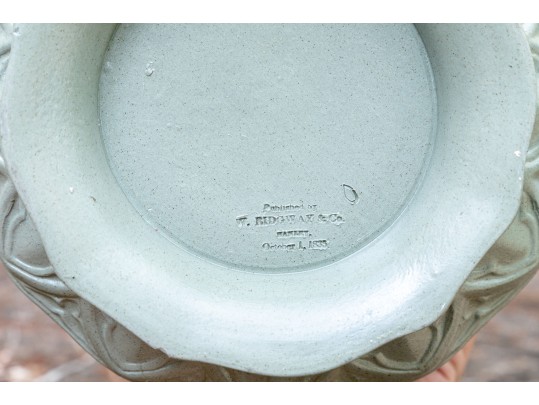 Collection Of 4 Antique, English Monochrome Glazed Parian Ware Ceramic Ewers