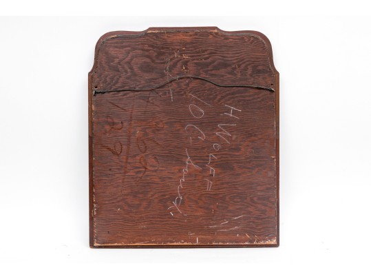 Vintage Queen Anne Style Mahogany Mirror