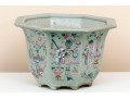 Chinese Decorated Celadon Jardiniere