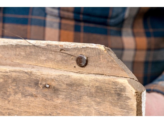 Painted Wood Sign- Toot Here