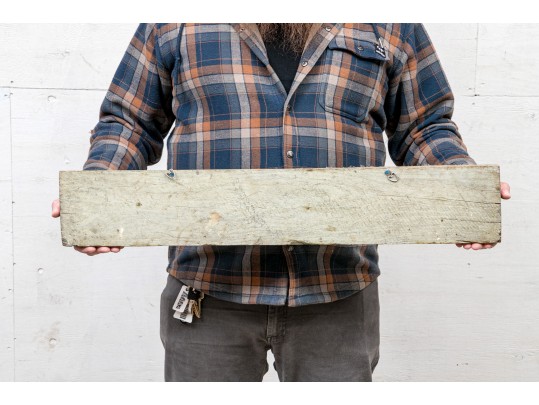 Vintage Painted Wood Sign- Hot Dogs