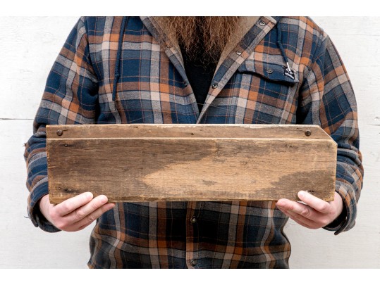 Painted Wood Sign- Toot Here