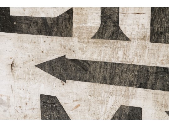 Vintage Painted Wood Sign, Cider Mill