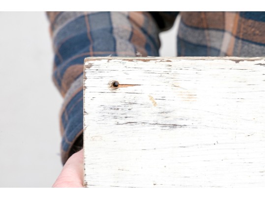 Vintage Painted Wood Sign- Bread