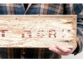 Painted Wood Sign- Toot Here