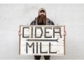 Vintage Painted Wood Sign, Cider Mill