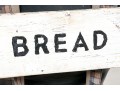 Vintage Painted Wood Sign- Bread