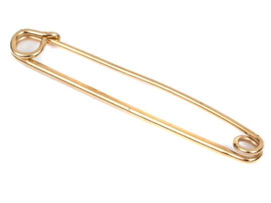 14k Yellow Gold Classic Kilt Pin