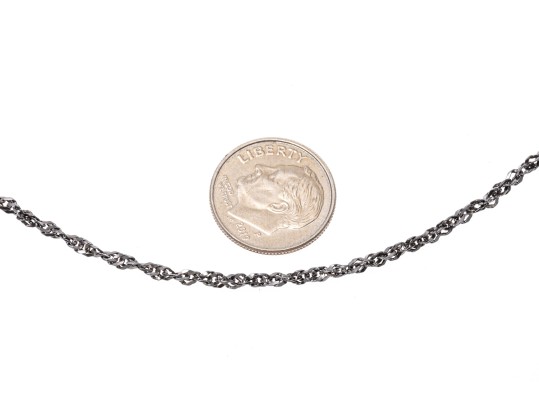 14K Black Gold Chain Necklace