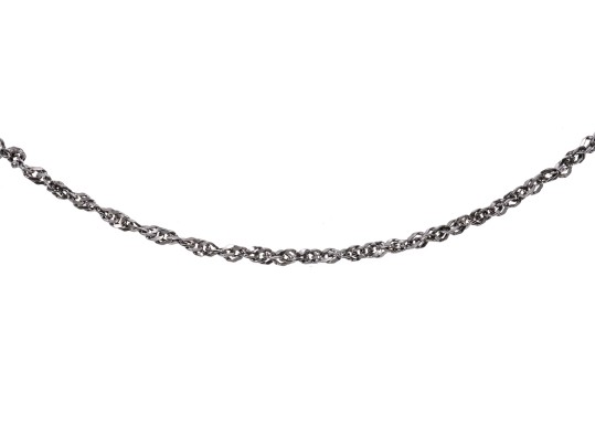 14K Black Gold Chain Necklace