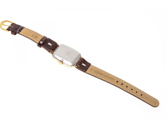 Wittenauer Fabulous Gold Filled And Steel Vintage 1950's Tank Watch