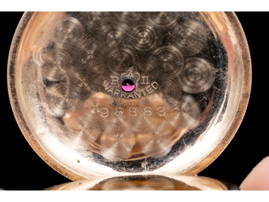 Elgin Antique Gold Filled Ornate Hunter Case Pocketwatch