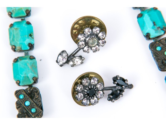 Assorted Lot Of Costume Jewelry Pieces