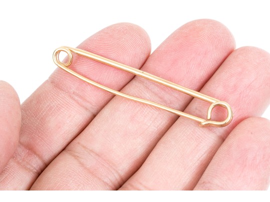 14k Yellow Gold Classic Kilt Pin