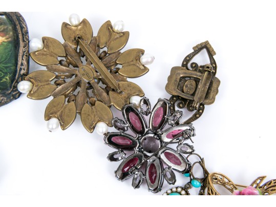 Assorted Lot Of Costume Jewelry Pieces