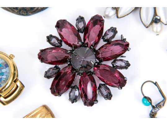 Assorted Lot Of Costume Jewelry Pieces