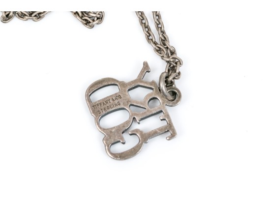Tiffany & Co. Sterling 'Try God' Pendant On Chain