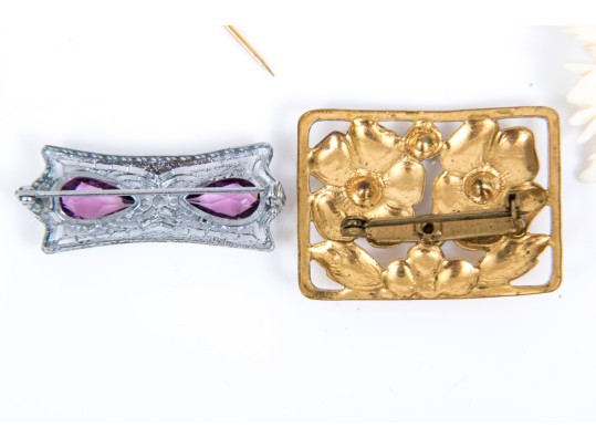 Assorted Lot Of Costume Jewelry Pieces