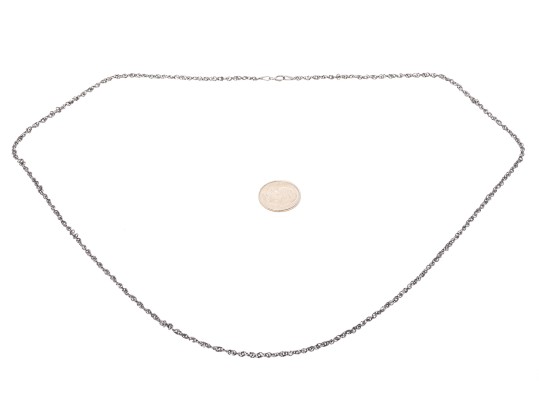 14K Black Gold Chain Necklace